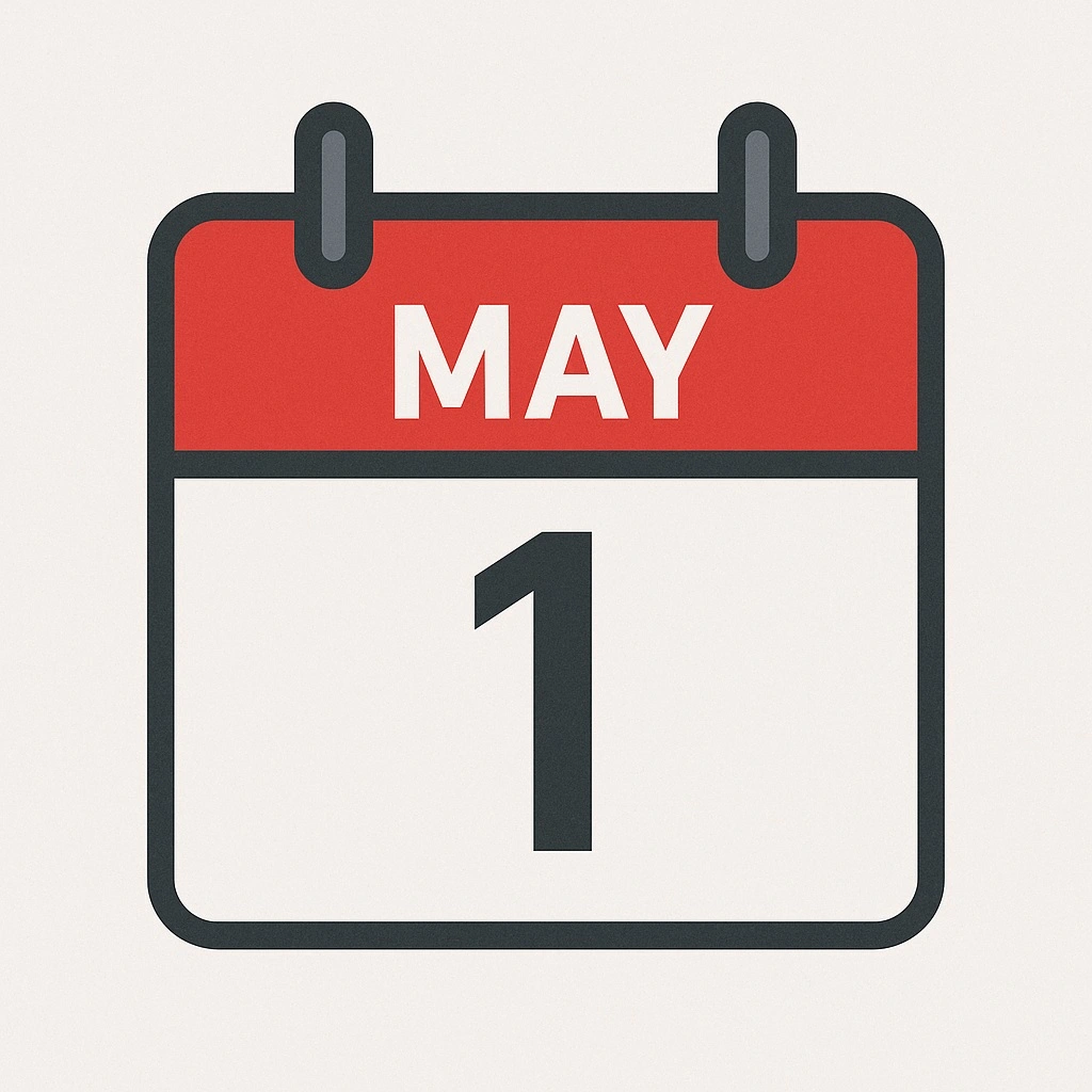 Print may 2025 calendar